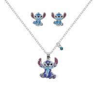Disney Stitch Earrings And Set Necklace SF00783SL.PH - Base Metal