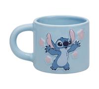 Paladone Disney Lilo & Stitch Mug, Pastel Blue Officially Licensed 400ml Large Ceramic Coffee Cup for Tea & Hot Chocolate, Pop Culture Merchandise for Movie Fans