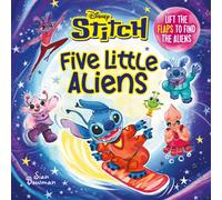 Disney Stitch Five Little Aliens: A lift-the-flap picture book
