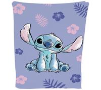 Disney Stitch Fleece Blanket Super Soft Bed Accessories Travelling Sofa Throw Gift For Women Girls Children Official Licensed