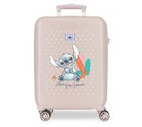 Disney Stitch from Hawaii Cabin Suitcase, One Size, Beige, Talla única, Cabin Suitcase