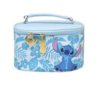 Disney Stitch Girls' Cosmetic Bag, Blue, Blue