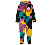 Disney Stitch Girls Fleece Onesie with Hood, Cosy Loungewear Pyjamas Sleepsuit for Kids Teenagers, Stitch Gifts for Kids (Multi Sally, 7-8 Years)
