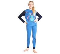 Disney Stitch Girls Pyjamas Kids Teenagers 2 Piece Nightwear Sets Long Girls PJs Soft Breathable Lounge Wear 6-14 Years (Blue, 9-10 Years)
