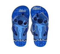 Disney Stitch Girls Toe Separator Sandals Stitch Kids Summer Sandals UK 8 to 13, blue, 9/10 UK Child