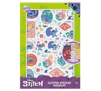 Disney Stitch Glitter Sticker Booklet, Decorative Character Stickers, Ages 3+