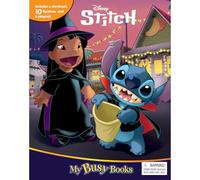 Disney Stitch Halloween My Busy Books - Storybook, 10 figurines, playmat