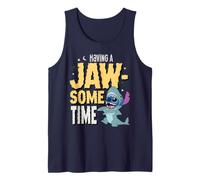 Disney Stitch Halloween Shark Costume Having a Jawsome Time Tank Top