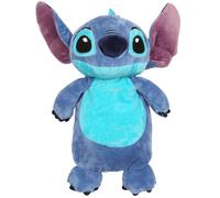 Disney Stitch Hot Water Bottle 750 ml with Soft Plush Cover, Big Mascot Toy (Stitch)
