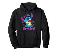 Disney Stitch "It's My Birthday" Party Crasher with Cake Pullover Hoodie