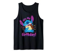 Disney Stitch "It's My Birthday" Party Crasher with Cake Tank Top