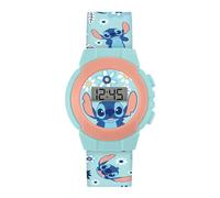 Disney Stitch Kids Blue Digital Quartz Watch LAS4082ARG