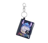 Disney Stitch Kids Blue Mini Diary Notebook Keychain GH00345RL