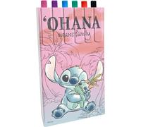 Disney Stitch Kids Colouring Ball Point Pens 6pcs Back to School Stationery