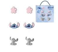 Disney Stitch Kids Girls 3 Stud Earring Set Mix and Match