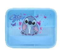 Disney Stitch Kids Lunch Box - Official Merchandise - Back to School Supplies - 3 Compartment Lunch Box for Kids