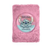 Disney Stitch Kids Plush Fluffy Lined Notebook Back to School