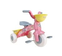 Disney Stitch Kids Tricycle for 1-3 Year Olds - Toddler Bike Trike with Front & Back Storage Basket - Officially Licensed Kids' Trikes for Girls, 25kg Load Capacity, Pink