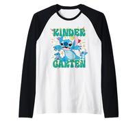 Disney Stitch Kindergarten First Day of School Raglan Baseball Tee
