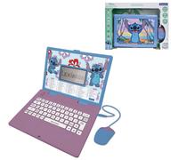 Disney Lexibook Stitch Bilingual Educational Laptop (124 Activities In English / French) One Colour