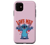 Disney Stitch "Love Me!" Funny Valentine's Day Case for iPhone 11
