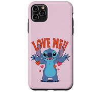 Disney Stitch "Love Me!" Funny Valentine's Day Case for iPhone 11 Pro Max