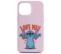 Disney Stitch "Love Me!" Funny Valentine's Day Case for iPhone 13 Pro Max