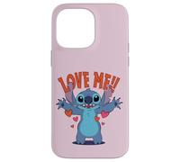 Disney Stitch "Love Me!" Funny Valentine's Day Case for iPhone 14 Pro Max