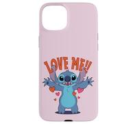 Disney Stitch "Love Me!" Funny Valentine's Day Case for iPhone 15 Plus