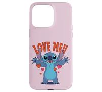 Disney Stitch "Love Me!" Funny Valentine's Day Case for iPhone 15 Pro Max