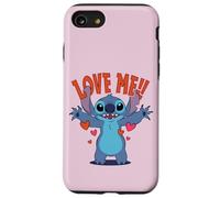 Disney Stitch "Love Me!" Funny Valentine's Day Case for iPhone SE (2020) / 7 / 8