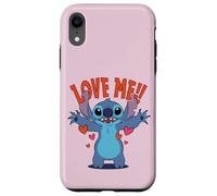 Disney Stitch "Love Me!" Funny Valentine's Day Case for iPhone XR