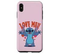 Disney Stitch "Love Me!" Funny Valentine's Day Case for iPhone XS Max