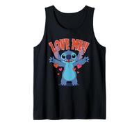 Disney Stitch "Love Me!!" Funny Valentine's Day Tank Top