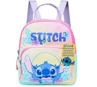 Disney Stitch Mini Backpack for Girls & Toddlers, Cute Small Rucksack, Daypack Nursery Bag for Preschool Lunch Travel Fashion Backpack (Multi Disney Stitch)