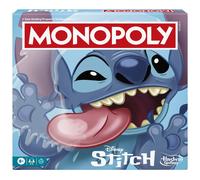 Disney Stitch Monopoly Board Game Hasbro Family Fun 2 to 4 Players Age 8 Plus