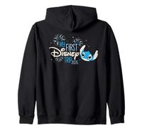 Disney Stitch "My First Disney Trip" 2026 Vacation Zip Hoodie