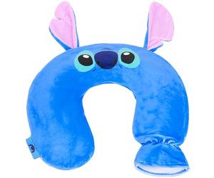 Disney Stitch Neck Hot Water Bottle & Fleece Cover, U Shaped Wrap Around Neck Shoulder Ease Main Relax Muscles Wearable Hot Water Bag Hot Water Bottle 1.1L
