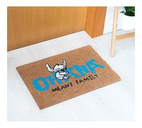 Disney Felpudo Stitch Ohana Doormat Brown