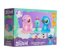Disney Stitch Paint Your Own Plaster Figures Set for Kids Teenagers DIY Crafts Art Set Activity - Stitch Gifts (Multi Stitch - 3 Pack)