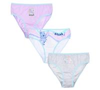 Disney Stitch Panties Set of 3 Children's Underwear Briefs 100% Cotton in Box, multicolour, 8-10 anni
