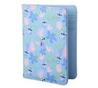 Disney Stitch Passport Cover for Women Official License, Cute Passport Book Holder, Passport Wallet, Travel Must Haves, Stitch Tropical Passport Wallet, Modern
