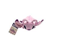 Disney Stitch Pencil Case Angel Pink Plush Pencil Case for Children Soft Pencil Case with Zip Funny Pen Box Stitch Pencil Case Girls and Boys Approx. 24 cm