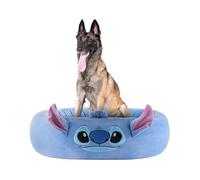 Disney Stitch Pet Bed Large - Large Pet Bolster Bed with Character Design and Machine Washable Removable Insert