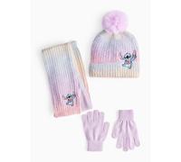 Disney Stitch Pink Ombre Knitted 3-Piece Set 10-13 years