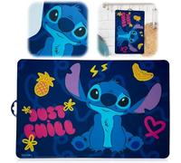 Disney Stitch Placemat for Kids, Cute Dining Mat with Vibrant Design, Reusable and Easy to Wipe Clean, Non-Slip Toddler Table Mat, 41.5cm Mealtime Placemat Kids