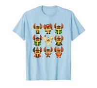 Disney Stitch Plays Dress Up Halloween T-Shirt, Men, Baby Blue, Small