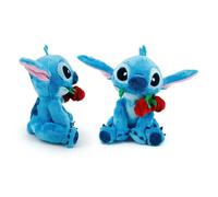 Disney Stitch Plush With Rose 25Cm Plush