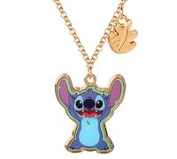 Disney Stitch Purple, Blue And Gold Enamel | Acotis - Base Metal