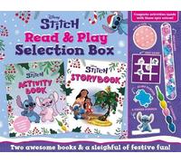 Disney Stitch Read & Play Selection Box: Two awesome books & a sleighful of festive fun!